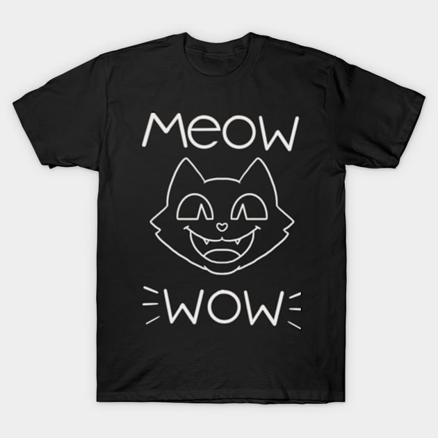 Meow Wow! T-Shirt by rexxiecat